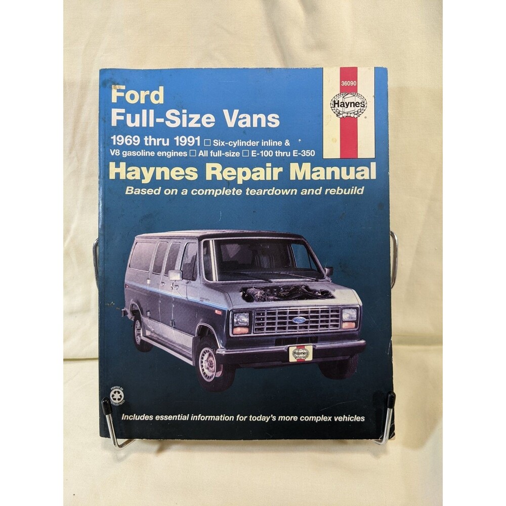 Ford Full-Size Vans Haynes Repair Manual 1969-1991 Automotive Guide
